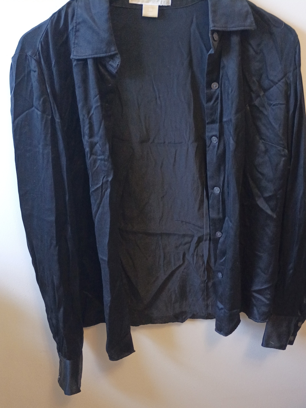 Michael Kors Men's Black Silk Shirt